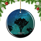 America USA Joshua Tree California Christmas Ornament