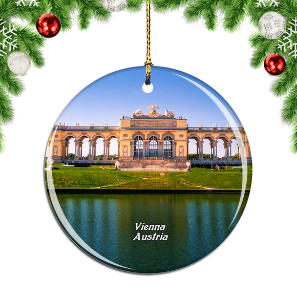 Austria Schonbrunner Gardens Vienna Christmas Ornament