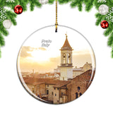 Bell Tower Prato Italy Christmas Ornament