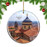 bergamo Italy (2) Christmas Ornament