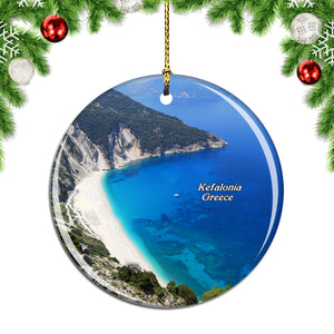 Greece Kefalonia Christmas Ornament