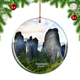 Greece Meteora Kalambaka Christmas Ornament