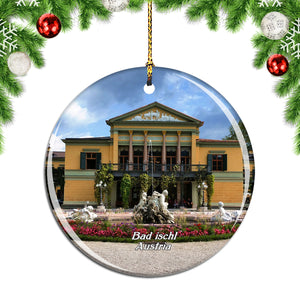 Austria Vorderer Gosausee Bad ischl Christmas Ornament