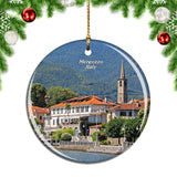 Italy Lake Mergozzo Christmas Ornament