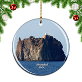 Kleiner Stromboli Italy Christmas Ornament