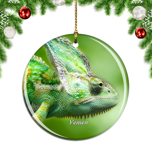 Lizard Yemen Christmas Ornament