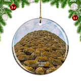 Nuraghe Losa Abbasanta Sardinia Christmas Ornament