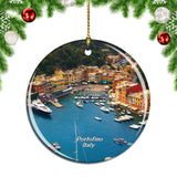 Portofino Liguria Italy Christmas Ornament