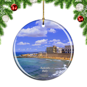 Puglia Gallipoli Salento Italy Christmas Ornament