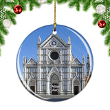 Santa Croce Church Florence Italy Christmas Ornament