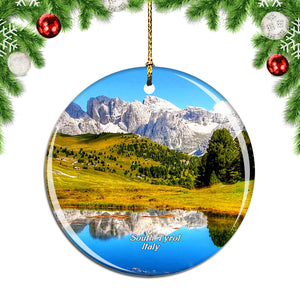 South Tyrol Italy Christmas Ornament