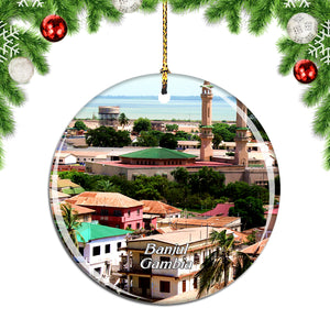 Banjul Gambia Christmas Ornament