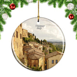 Tuscany Italy Christmas Ornament