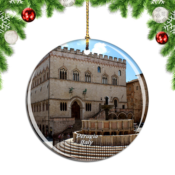 Umbria Perugia Italy Christmas Ornament