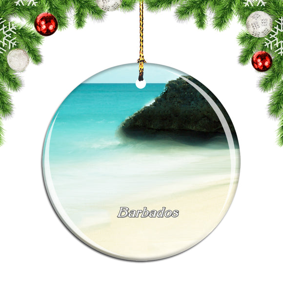 Barbados Christmas Ornament