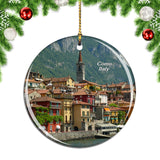 Varenna Lake Como Italy Christmas Ornament