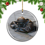 Bratislava Sculpture Slovakia Christmas Ornament