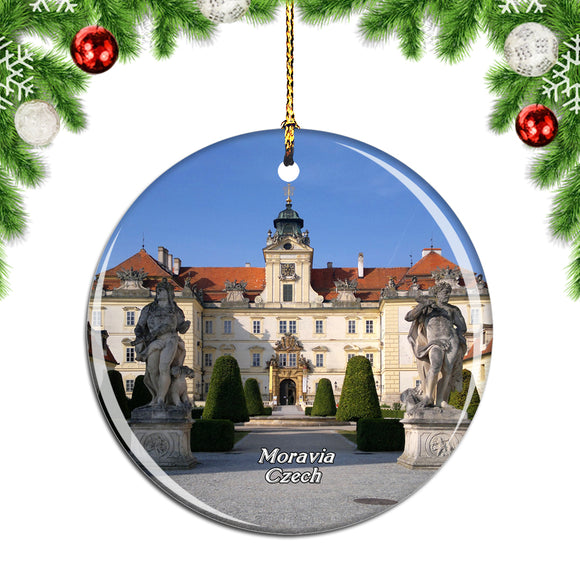 Czech Bohemia Valtice Castle Moravia Christmas Ornament