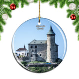 Czech Castle Moravia Christmas Ornament