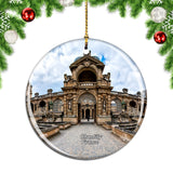 France Chateau Chantilly Castle Christmas Ornament