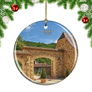 France Dordogne Christmas Ornament