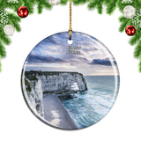 France Etretat Normandy Christmas Ornament