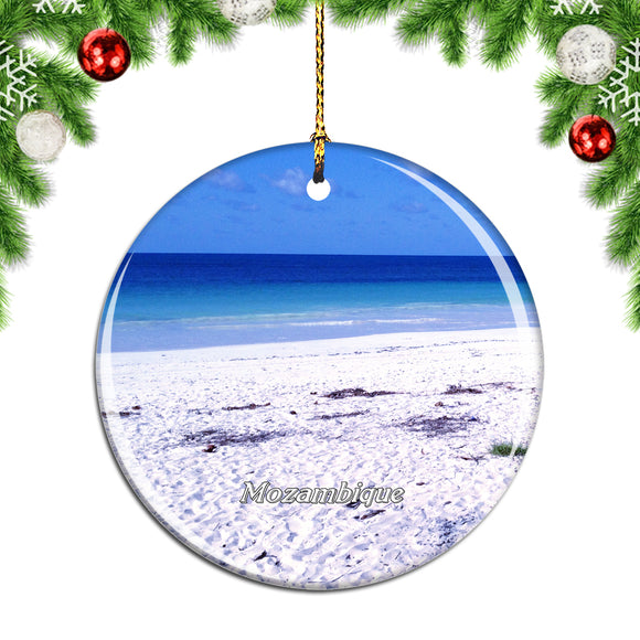 Beach Mozambique Christmas Ornament