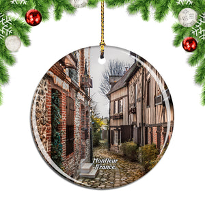 France Honfleur Christmas Ornament