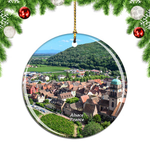 France Kaysersberg Alsace Christmas Ornament