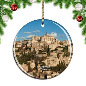 France Luberon Christmas Ornament