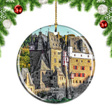 Germany Burg Eltz Sachsen Christmas Ornament