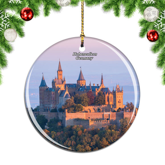 Germany Castle Hohenzollern Christmas Ornament