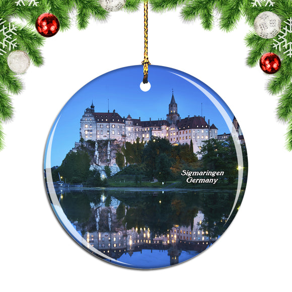 Germany Castle Sigmaringen Christmas Ornament