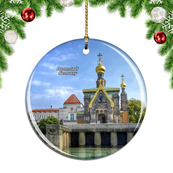 Germany Darmstadt Christmas Ornament