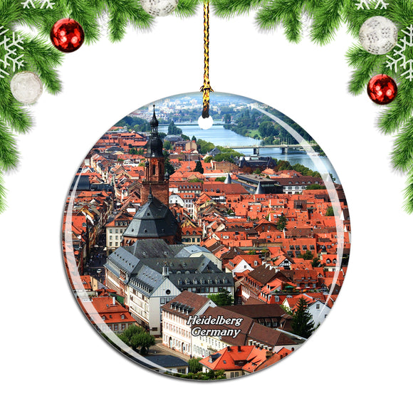 Germany Heidelberg Christmas Ornament