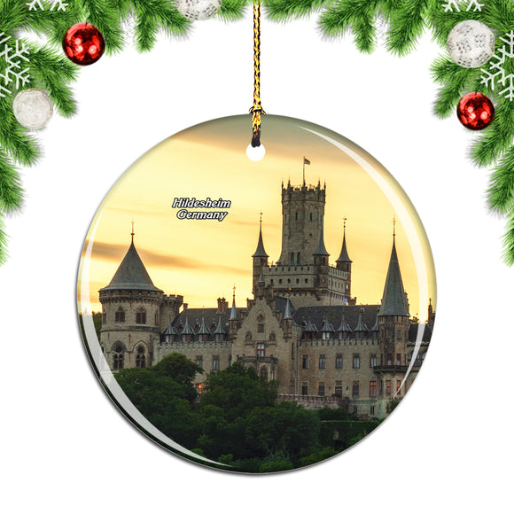 Germany Malbork Castle Hildesheim Christmas Ornament