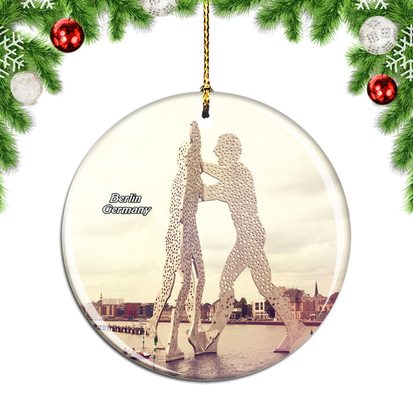 Germany Molecule Man Berlin Christmas Ornament