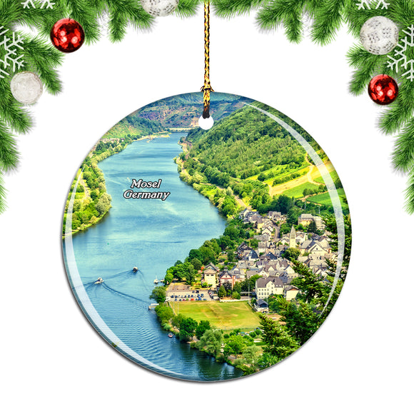 Germany Mosel Christmas Ornament