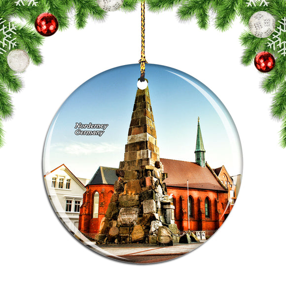 Germany Norderney Christmas Ornament