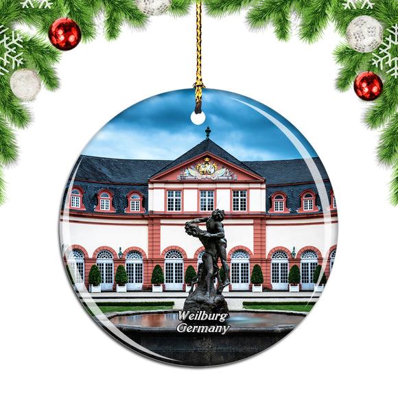 Germany Weilburg Castle Christmas Ornament