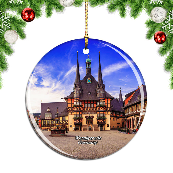 Germany Wernigerode Christmas Ornament