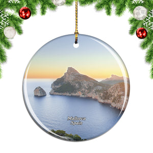 Spain Balearic Islands Mallorca Christmas Ornament