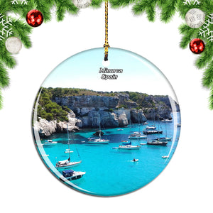 Spain Balearic Islands Minorca Christmas Ornament