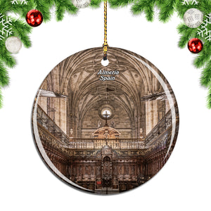 Spain Cathedral Almeria Christmas Ornament