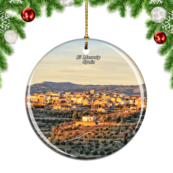 Spain El Masroig Christmas Ornament