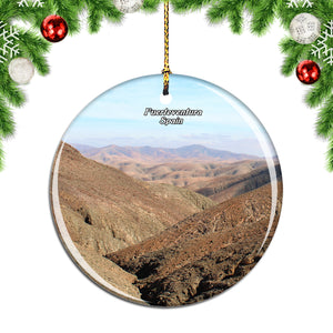 Spain Fuerteventura Christmas Ornament