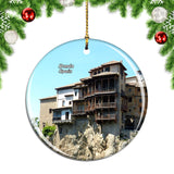 Spain Hanging Houses Ronda Christmas Ornament