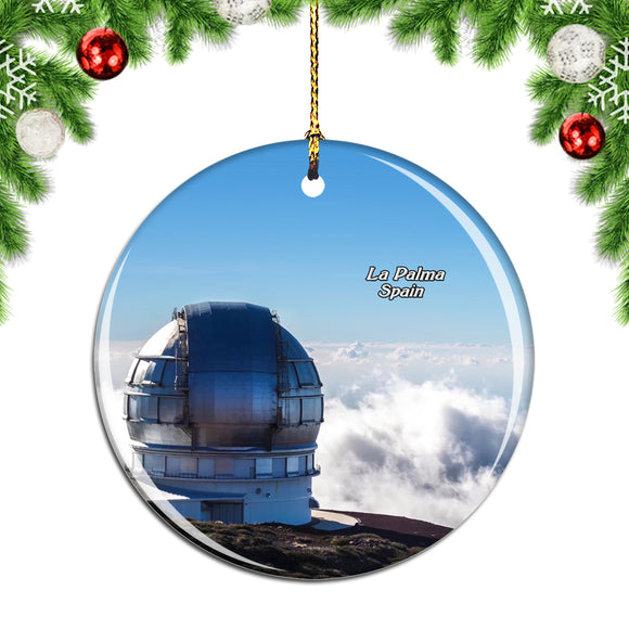 Spain La Palma Christmas Ornament