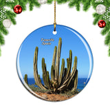 Spain Tenerife Cactus Cactus Christmas Ornament