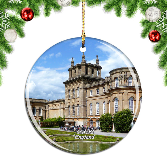 UK England Blenheim Palace Oxford Christmas Ornament